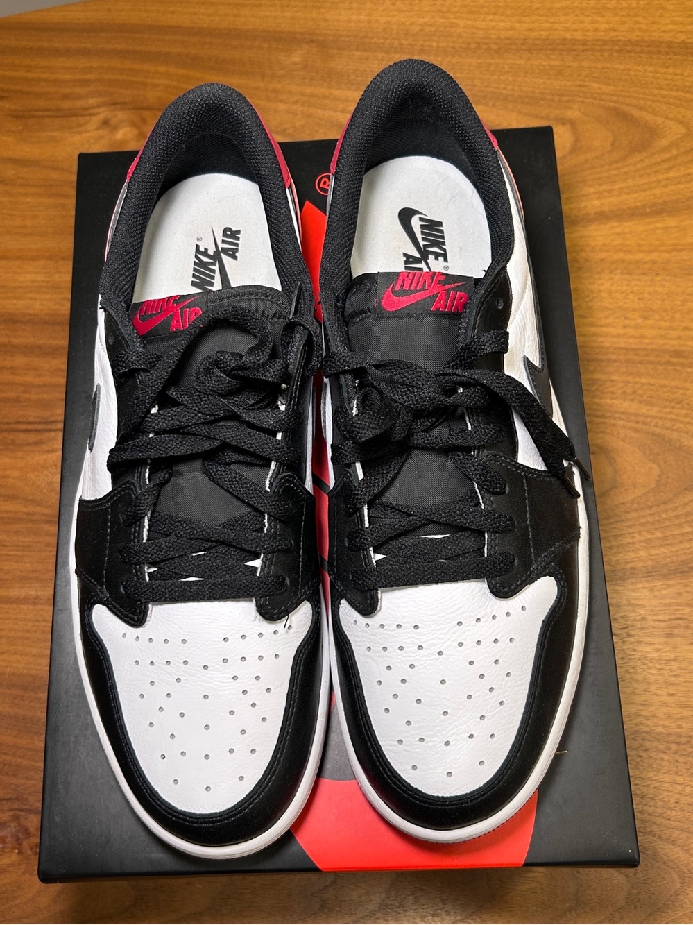 Air Jordan 1 Retro Low OG “Black Toe” Men’s Size 13 - New In Box